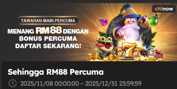 Tawaran Bonus CITINOW 1